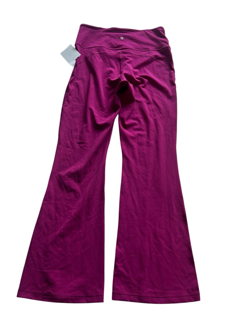 NWT Lululemon Groove Super-High-Rise Flared Pant Nulu Magenta Purple Size 12 - Picture 8 of 12